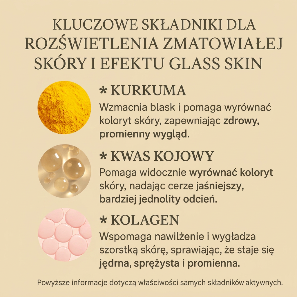 Kolagenowa Maseczka z Kwasem Kojowym Botanly™